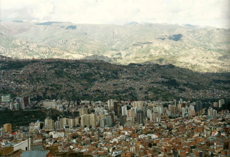 La Paz - höchstgelegene Stadt der Welt(4300 m)
